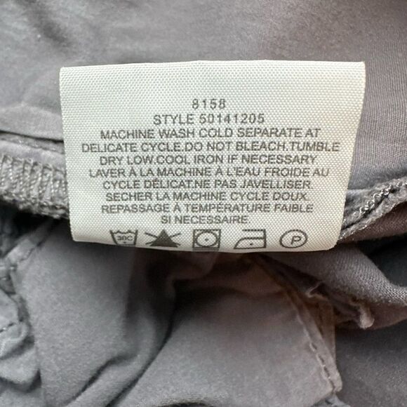 Tory Burch Light Grey Cotton Chino Pants Women’s 28 - Picture 8 of 11